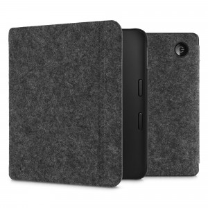 Husa pentru Tolino Vision 6, Textil, Gri, kwmobile, 56602.19 - Img 1