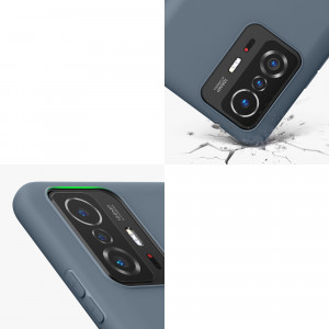 Husa pentru Xiaomi 11T / 11T Pro, Silicon, Albastru, 56245.202, kwmobile - Img 8
