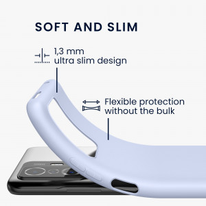 Husa pentru Xiaomi 11T / 11T Pro, Silicon, Albastru, 56245.58, kwmobile - Img 3