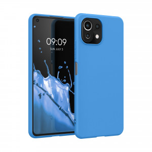 Husa pentru Xiaomi Mi 11 Lite 5G, Silicon, Albastru, 54726.157 - Img 1
