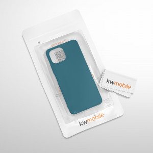 Husa pentru Xiaomi Mi 11 Lite 5G, Silicon, Verde, 54726.57, kwmobile - Img 8