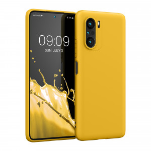 Husa pentru Xiaomi Mi 11i / Poco F3, Silicon, Galben, 57026.143, kwmobile - Img 1