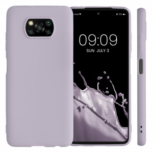 Husa pentru Xiaomi Poco X3 NFC / Poco X3 Pro, Silicon, Mov, 53482.108, kwmobile - Img 2