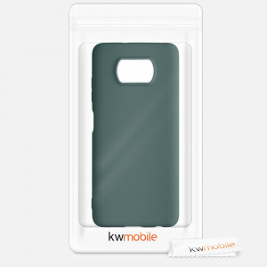 Husa pentru Xiaomi Poco X3 NFC / Poco X3 Pro, Silicon, Verde, 53482.171, kwmobile - Img 6