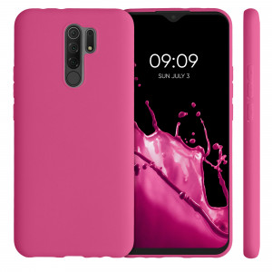 Husa pentru Xiaomi Redmi 9, Silicon, Roz, 52766.77, kwmobile - Img 2