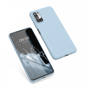 Husa pentru Xiaomi Redmi Note 10 5G, Silicon, Albastru, 54947.58, kwmobile - Img 2