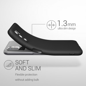 Husa pentru Xiaomi Redmi Note 10 5G, Silicon, Negru, 54947.47 - Img 3