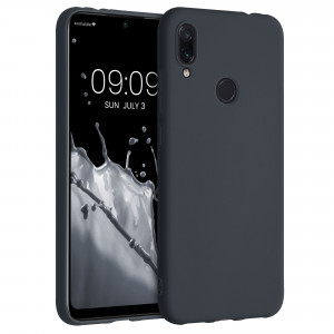 Husa pentru Xiaomi Redmi Note 7 / Redmi Note 7 Pro, Silicon, Gri, 48153.186, kwmobile - Img 1