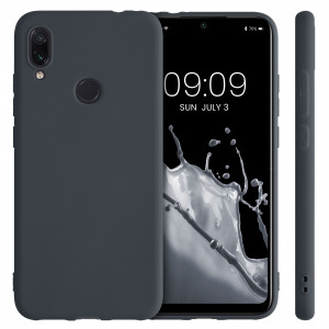 Husa pentru Xiaomi Redmi Note 7 / Redmi Note 7 Pro, Silicon, Gri, 48153.186, kwmobile - Img 2