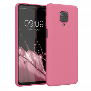 Husa pentru Xiaomi Redmi Note 9S / Redmi Note 9 Pro / Redmi Note 9 Pro Max, Silicon, Roz, 52140.212, kwmobile - Img 1
