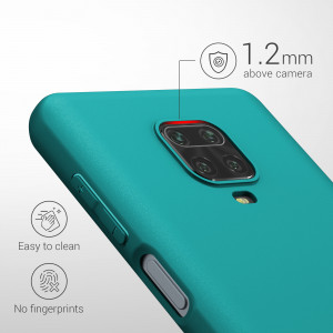 Husa pentru Xiaomi Redmi Note 9S / Redmi Note 9 Pro / Redmi Note 9 Pro Max, Silicon, Verde, 52140.57 - Img 4
