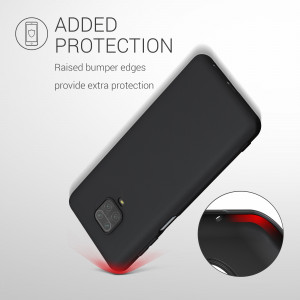 Husa pentru Xiaomi Redmi Note 9S / Redmi Note 9 Pro / Redmi Note 9 Pro Max, Silicon, Negru, 52140.47 - Img 7