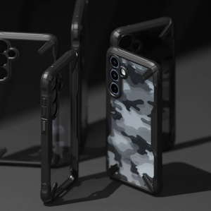 Husa Ringke Fusion X1 pentru Samsung Galaxy A55 5G Negru - Img 2