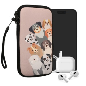 Husa Universala Kwmobile pentru telefon, Marime L - 6.5 inch, Multicolor, Neopren, KWM000007UJ169C - Img 1