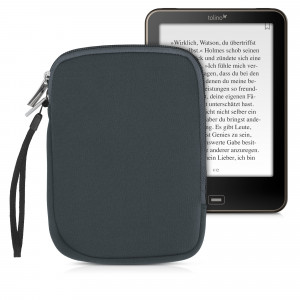 Husa universala pentru eBook reader, Textil, Gri, 50334.22 - Img 1