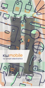 Set 2 Curele Kwmobile pentru Google Pixel Watch 2/Pixel Watch, Negru/Verde inchis, Nylon, KWM000025BF003C - Img 7