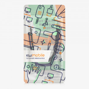 Set 2 Curele pentru Oppo Band Sport, Kwmobile, Negru/Albastru, Silicon, 57437.01 - Img 8