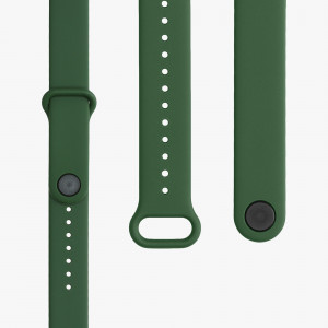 Set 2 Curele pentru Xiaomi Redmi Smart Band Pro, Kwmobile, Alb/Verde, Silicon, 57425.02 - Img 6