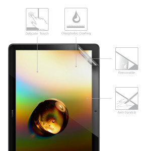 Set 2 Folii de protectie mate pentru tableta Huawei MediaPad T5 10 , Kwmobile, Transparent, Plastic, 46109.2 - Img 3