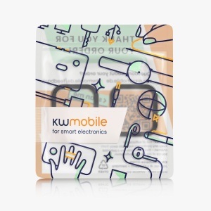 Set 2 Huse Kwmobile cu sticla securizata pentru Xiaomi Redmi Watch 4, Transparent/Negru, Plastic, KWM000025BG002C - Img 8
