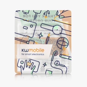 Set 2 Huse Kwmobile pentru Garmin Vivomove 3S, Transparent, Silicon, KWM000024UL001C - Img 6