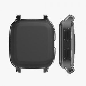 Set 2 huse pentru Garmin Venu Sq/Venu Sq Music, Kwmobile, Transparent, Silicon, 57775.02 - Img 12