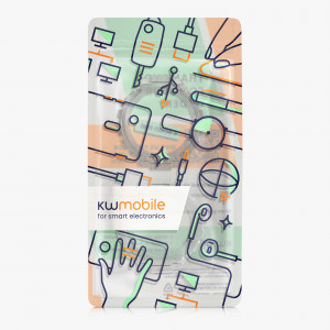 Set 2 huse pentru Huami Amazfit T-Rex/Amazfit T-Rex Pro, Kwmobile, Negru/Transparent, Silicon, 58459.02 - Img 6