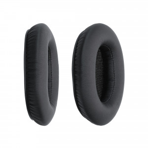 Set 2 Perne de urechi pentru casti TaoTronics BH060, Kwmobile, Negru, Piele ecologica, 52687.01 - Img 2