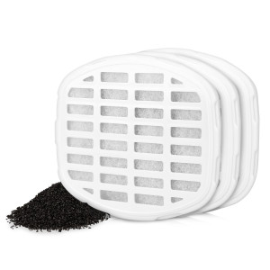 Set 3 Filtre de schimb cu carbune activ pentru fantanile Navaris, 43635 - Img 3