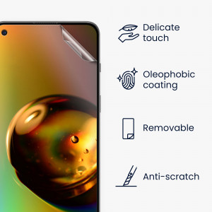 Set 3 folii de protectie Kwmobile pentru OnePlus Nord 2 5G, Fata, Polimer, 57682.1 - Img 3