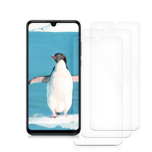 Set 3 Folii de protectie pentru Google P30 Lite, kwmobile, Fata, Transparenta, 50863.1 - Img 2