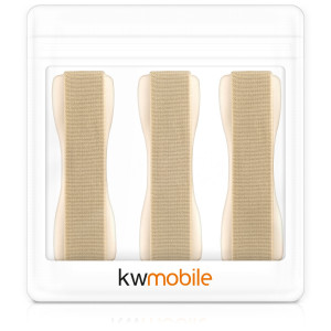 Set 3 Suporti tip inel pentru telefon, Kwmobile, Auriu, Plastic, 43997.05 - Img 7