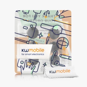 Set 6 Varfuri de schimb Kwmobile pentru JBL Tour Pro+, Negru, Silicon, KWM000024XV001C - Img 5