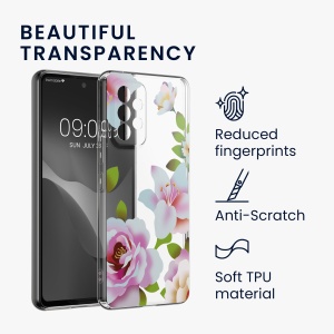 Set Husa si Folie de protectie Kwmobile pentru Samsung Galaxy A53 5G, Multicolor, Silicon/Sticla securizata, KWM000021SF003C - Img 5