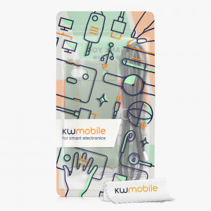 Bumper kwmobile pentru Google Pixel 6a, Silicon, Verde, 58567.172 - Img 8