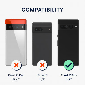 Bumper kwmobile pentru Google Pixel 7 Pro, Silicon, Multicolor/Transparent, 60207.01 - Img 4