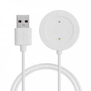 Cablu de incarcare USB pentru Xiaomi Mi Watch Color Sport/Watch S1 Active, Kwmobile, Alb, Plastic, 58354.02 - Img 1