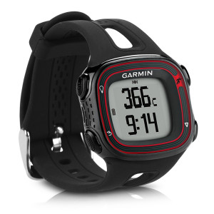 Curea pentru Garmin Forerunner 10/Forerunner 15, Kwmobile, Negru, Silicon, 42264.01 - Img 1