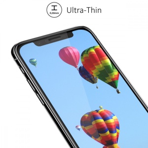Folie de protectie pentru Apple iPhone XS Max, kalibri, Fata, Negru, 45962.01 - Img 3