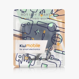 Husa Casti Kwmobile pentru Jabra Elite 8 Active, Albastru inchis, Silicon, KWM0000251I004C - Img 8