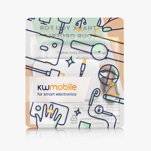Husa Casti Kwmobile pentru Jabra Evolve 2 Buds, Alb, Silicon, KWM000018PY002C - Img 8