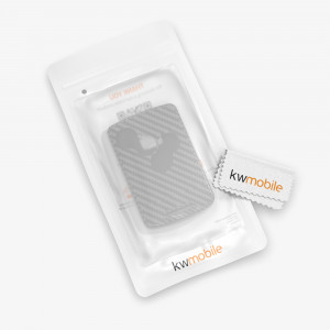 Husa Cheie Auto pentru Renault - 4 Butoane - Keyless Go, kwmobile, Plastic, Negru / Gri, 54809.01 - Img 7