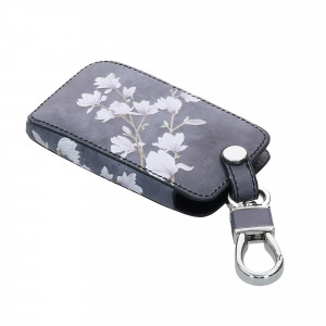 Husa Cheie Auto pentru Renault / Dacia - 4 Butoane - Keyless Go, kwmobile, Piele ecologica, Multicolor, 44637.49 - Img 2