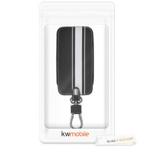 Husa Cheie Auto pentru Renault / Dacia - 4 Butoane - Keyless Go, Piele ecologica, Negru, 44637.11 - Img 8