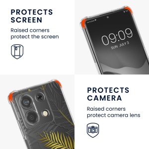 Husa Kwmobile cu jnur pentru Xiaomi Redmi Note 13, Multicolor, Silicon, KWM000020OI002C - Img 4