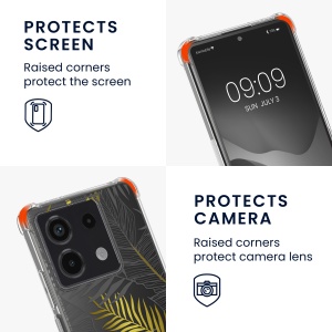 Husa Kwmobile cu jnur pentru Xiaomi Redmi Note 13, Multicolor, Silicon, KWM000020OJ002C - Img 4