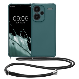 Husa Kwmobile cu jnur pentru Xiaomi Redmi Note 13 Pro Plus 5G, Verde, Silicon, KWM000020ND001C - Img 2