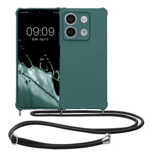 Husa Kwmobile cu jnur pentru Xiaomi Redmi Note 13, Verde, Silicon, KWM000020NC001C - Img 2