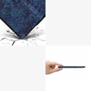 Husa kwmobile pentru Amazon Kindle Oasis 10, Piele ecologica, Multicolor, 49417.25 - Img 8