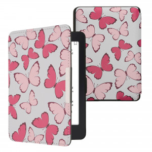 Husa kwmobile pentru Amazon Kindle Paperwhite 7, Piele ecologica, Multicolor, 23136.49 - Img 1